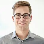 i determine my future cropped portrait of a young businessman wearing glasses